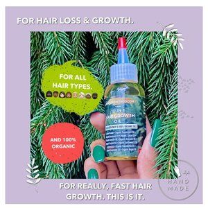 10 in 1 Hair Growth Oil- 2fl oz